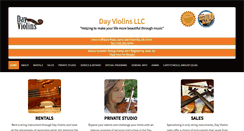 Desktop Screenshot of dayviolins.com