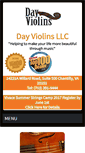 Mobile Screenshot of dayviolins.com
